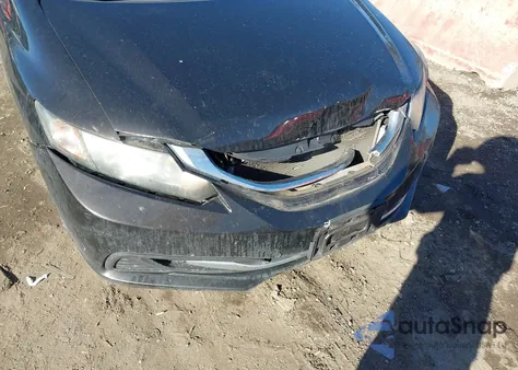 2013 Honda Civic Ex from USA, damaged, VIN 19XFB2F8XDE213144